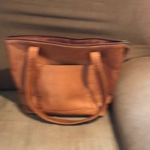 Tan purse